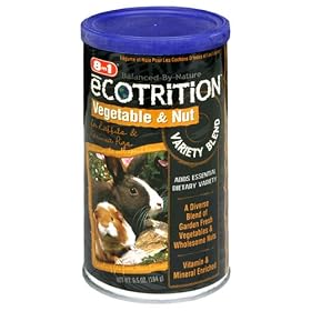 8in1 Guinea Pig/Rabbit eCOTRITION Vegetable & Nut, 6.5 Ounce 8in1 Guinea Pig/Rabbit eCOTRITION Vegetable & Nut, 6.5-Ounce