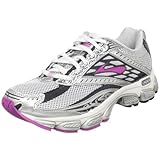 Brooks Glycerin 8 W 1200681B632, Damen Laufschuh, silber/weiss/schwarz/violett, 39 EU / 6 UK