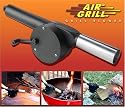 AIR GRILL BLOWER, Bbq Tool For Charcoal Grills, Camp Fires And Fireplaces