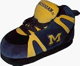 Michigan Wolverines Original Comfy Feet Slippers (Size XX-Large)