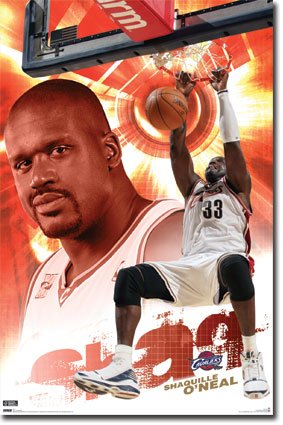 Shaquille O'Neal - Cleveland Cavaliers NBA 22