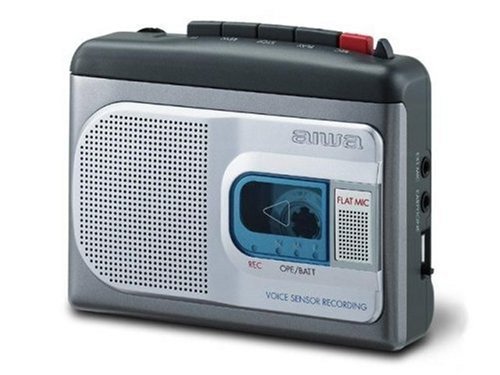 Aiwa TP-VS535 Diktiergerät silber/anthrazit