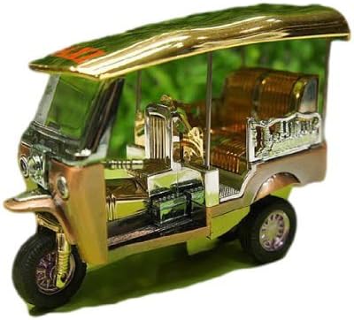Thailand Taxi Thai Tuk-tuk Car 1 Piece Model Good Quality.(gold) by hand made thai