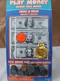 Play Money, Coins & Bills with Money Clip