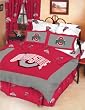 Ohio State Buckeyes - Dust Ruffle - (Big 10 Conference)