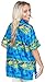 Luau Party Button Down Shirt Womens Top Blouse Cover up Hawaiian Dress Beachwear