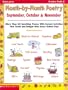Month-By-Month Poetry: September, October, November (Grades PreK-2)