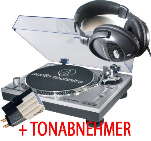 Audio Technica AT-LP120-USB-C Plattenspieler + AT95EB Magnet-Tonabnehmer + Dig. Kopfhörer GRATIS!