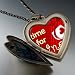 Food Loving Wine Photo Large Pendant Necklace