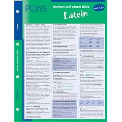 PONS Verben auf einen Blick. Latein