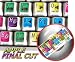 APPLE FINAL CUT KEYBOARD STICKERS