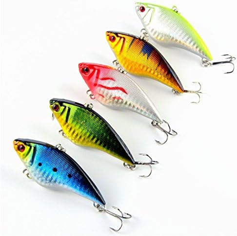 winter fishing lures hard bait sea fishing tackle fishery feeder swivel rubbler jig wobbler lure ice fishing 5PCS