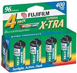 Fujifilm 1014258 Superia X-TRA 400 35mm Film -4 Pack