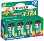 Fujifilm 1014258 Superia X-TRA 400 35mm Film -4 Pack