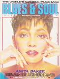 BLUES & SOUL MAGAZINE BACK ISSUE #522 ANITA BAKER - MARLENA SHAW - FREDDIE JACKSON - MIDNIGHT STAR & PERRI ALL FEATURE