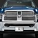 iPick Image for RAM 3D Logo Mirror Chrome Stainless Steel License Plate