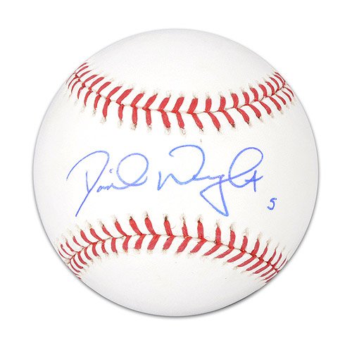 Mounted Memories New York Mets David Wright Autographed Baseball