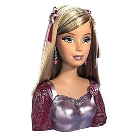 Barbie Fashion Fever Grow 'N Style Styling Head - Caucasian by Mattel
