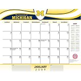 Michigan Wolverines NCAA 22 x 17 Desk Calendar