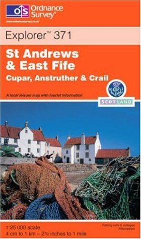 City Travel Guides Discounted  Livres : Carte de randonnée : St Andrews and East Fife (en anglais)