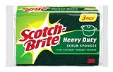 Scotch-Brite Scrub Sponges, Pack Of 3
