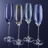 Mikasa Cheers Pastels Flutes, Set of 4