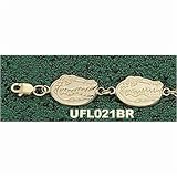 Florida Gators Gator Head 3/8 7 Bracelet - Sterling Silver Jewelry