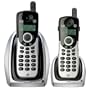 GE Cordless 5.8 GHz Analog 25841GE3 Phone with 2 Handsets and Call Waiting Caller ID