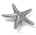 Laurey 56760 Oceana Starfish 3-Inch Diameter Knob, Silverado Image