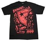 Seek and Destroy Mens Black & Red T-shirt by Famous Stars and Straps - Ships in ''24'' Hours!