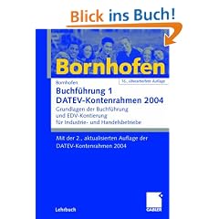 Buchf�hrung 1, DATEV-Kontenrahmen 2004, Lehrbuch