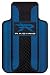 Blue R Racing Universal-Fit Molded Front Floor Mats - Set of 2