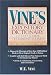 Book Vine's Expository Dictionary Of Old And New Testament Words