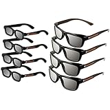 Adult Passive 3D Glasses Deluxe Family Pack 8 pairs of Genuine eDimensional Sealed RealD Compatible Circular Polarized 3D Glasses for Passive 3D TV's Televisions from SONY, Panasonic, Vizio, Toshiba, LG, Philips and JVC and for use in Real-D Theaters