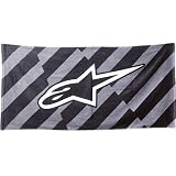 NEW ALPINESTARS HAZARD TOWEL, BLACK/GRAY, 29-inch x 61-inch