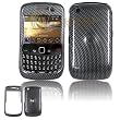 Carbon Fiber Design Snap-On Cover Hard Case Cell Phone Protector for BlackBerry Curve 8520 Gemini
