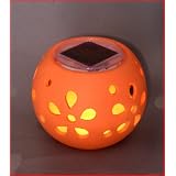 Buy Clay Pot Solar Table Light by One Step Gardens