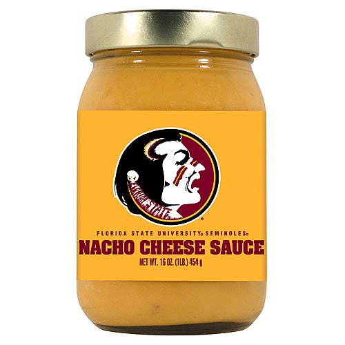 Florida State Seminoles NCAA Nacho Cheese Sauce - 16oz by Hot Sauce Harry