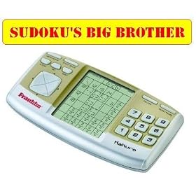 Franklin - Kakuro Puzzle Electronic Pocket Game - More Fun & Challenging Than Sudoku