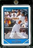 2007 Bowman Draft Future's Game Prospects # BDPP105 Jacoby Ellsbury (RC) - Boston Red Sox - Rookie Baseball Card in a Protective Display Case