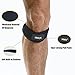 Wsky Knee Compression Support , Knee Brace Recovery Sleeve - Includes:1 Compression Sleeve Knee & 1 Knee Strap - Best to Immobilize - Protects Patella