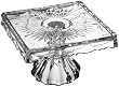 Godinger Freedom Small Footed Cake Plate