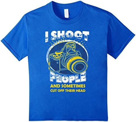 Kids Photography -I Shoot People T-Shirts 10 Royal Blue