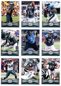 2012 Topps Philadelphia Eagles Complete Team Set (Sealed) - 17 cards including Vick, Desean, Maclin, McCoy, Cox RC, McNutt RC, Nick Foles RC, Boykin RC, Kendricks RC, Curry RC, and more!