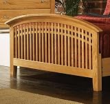 The Casual Collection Queen Arched Slat Footboard (Natural Ash)