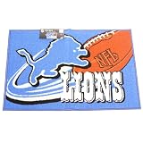 Detroit Lions Door Mat Rug (20x30)