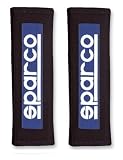 Sparco 01098S3N 3 Black Racing Seat Belt Harness Pad