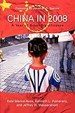 China in 2008 : a year of great significance