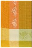 Waffle Weave 100% Cotton Honey Bee Dishtowel Yellow 18 X 28 Set / 6