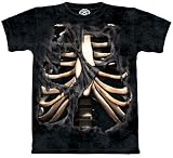 Skulbone Ribs Decaying Skeleton T-Shirt